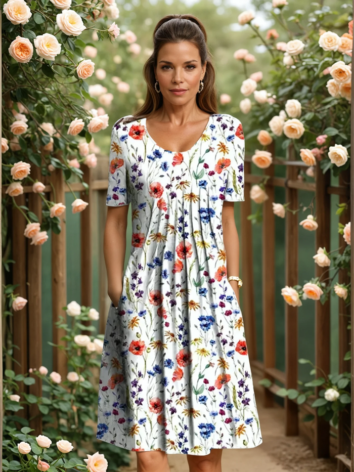 Suzon | Robe Élégante à Taille Marquée