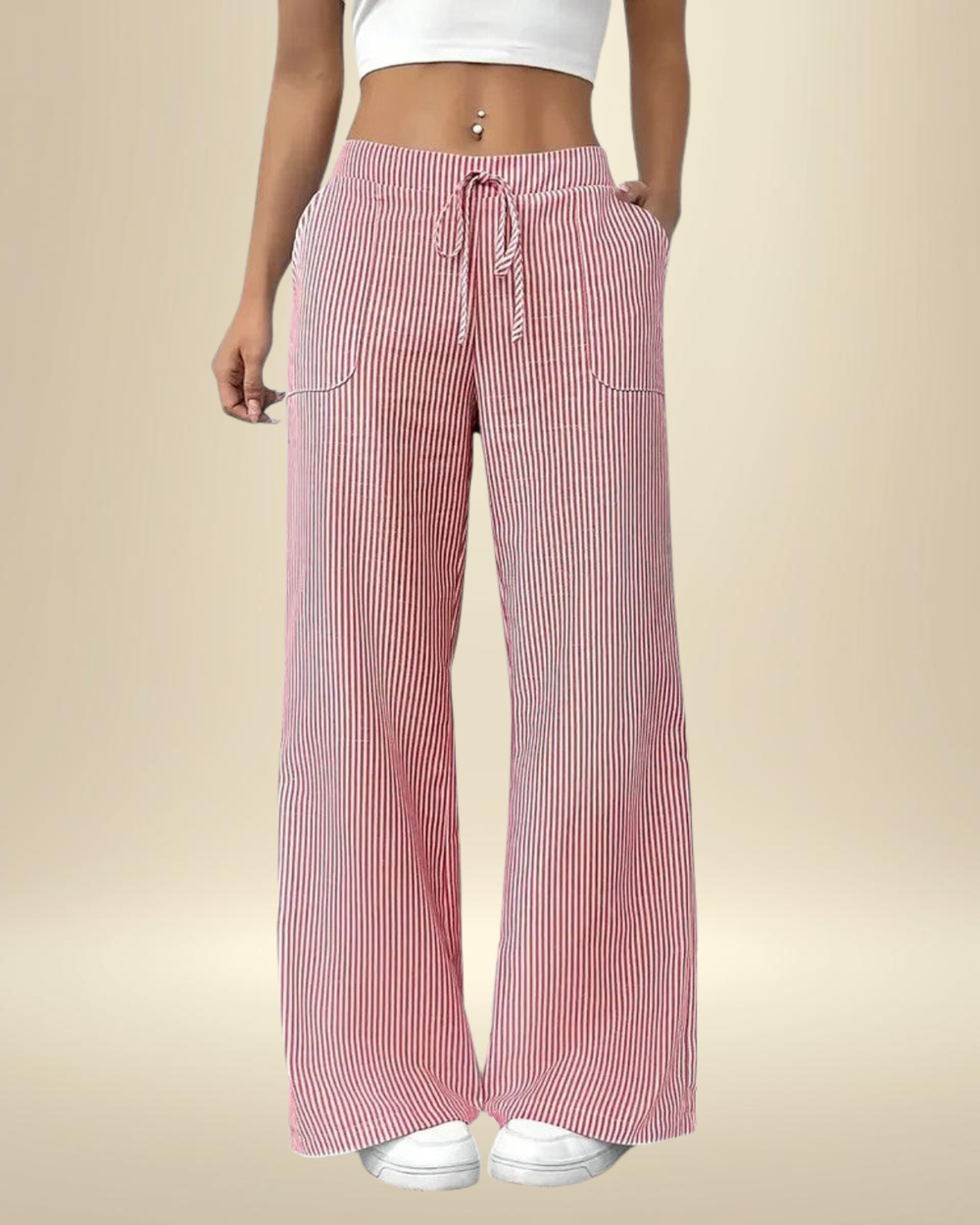 Bénédicte | Pantalon Fluide Élégant