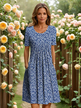 Suzon | Robe Élégante à Taille Marquée