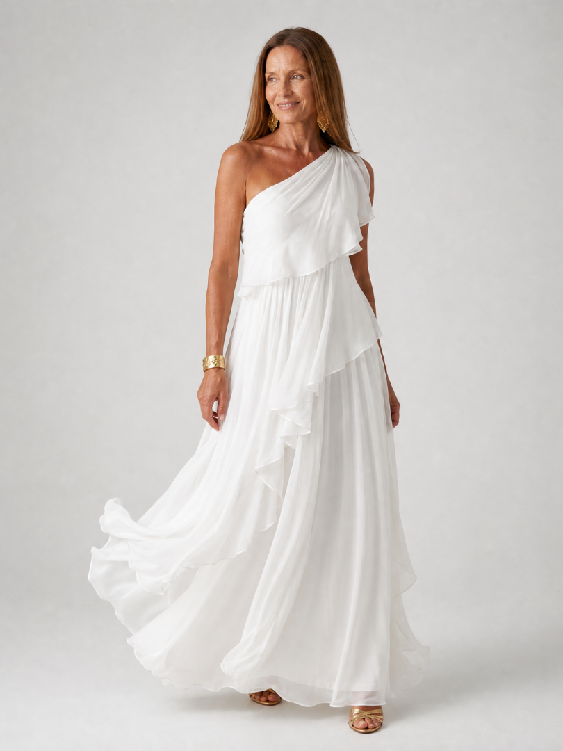 Léontine | Robe à Volants pour Soirée Fêtarde