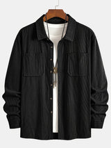 Fabrice | Ribbed Structured Overshirt