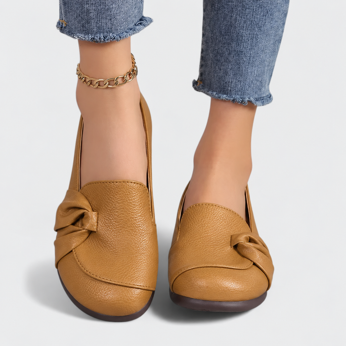 Angela | Elegant Women's Shoes - Cognac