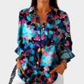 Lola | Bluse Statement à Motif Crépusculaire