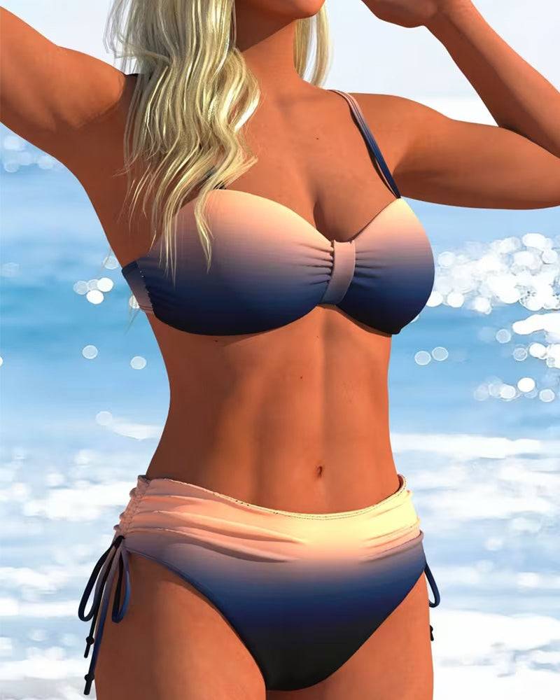 Colette | Bikini Dégradé avec Cordon