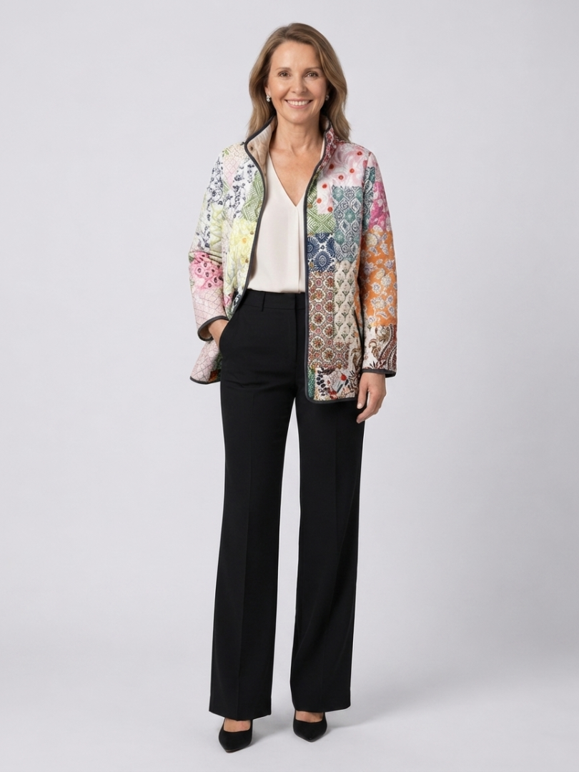 Florence | Bohemian Patchwork Quilted Jacket