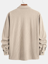 Fabrice | Ribbed Structured Overshirt
