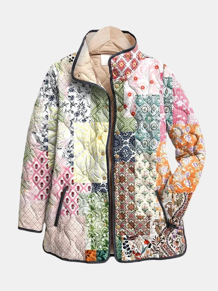 Florence | Bohemian Patchwork Quilted Jacket
