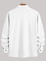 Fabrice | Ribbed Structured Overshirt