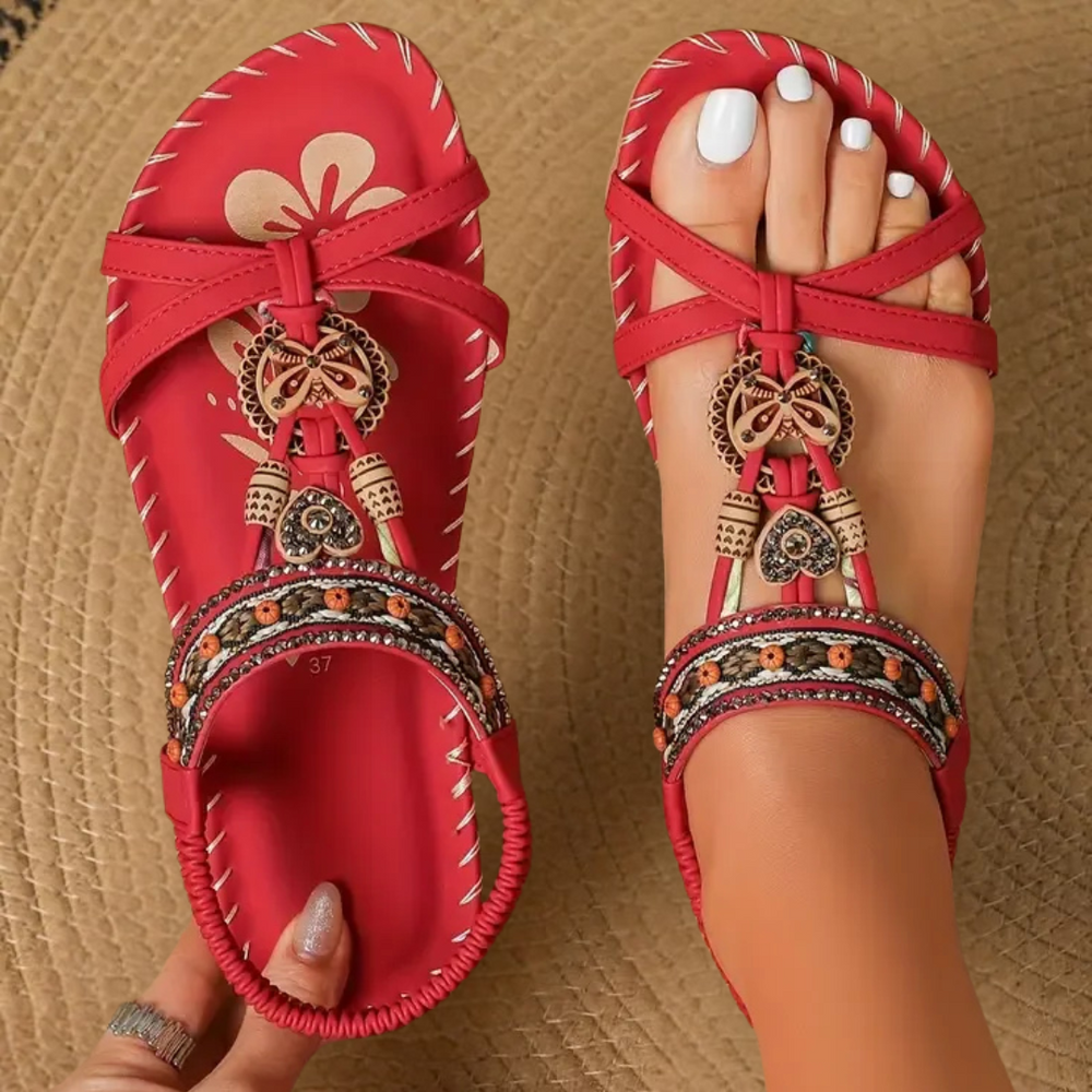 Idelette | Sandales Confort Bohèmes