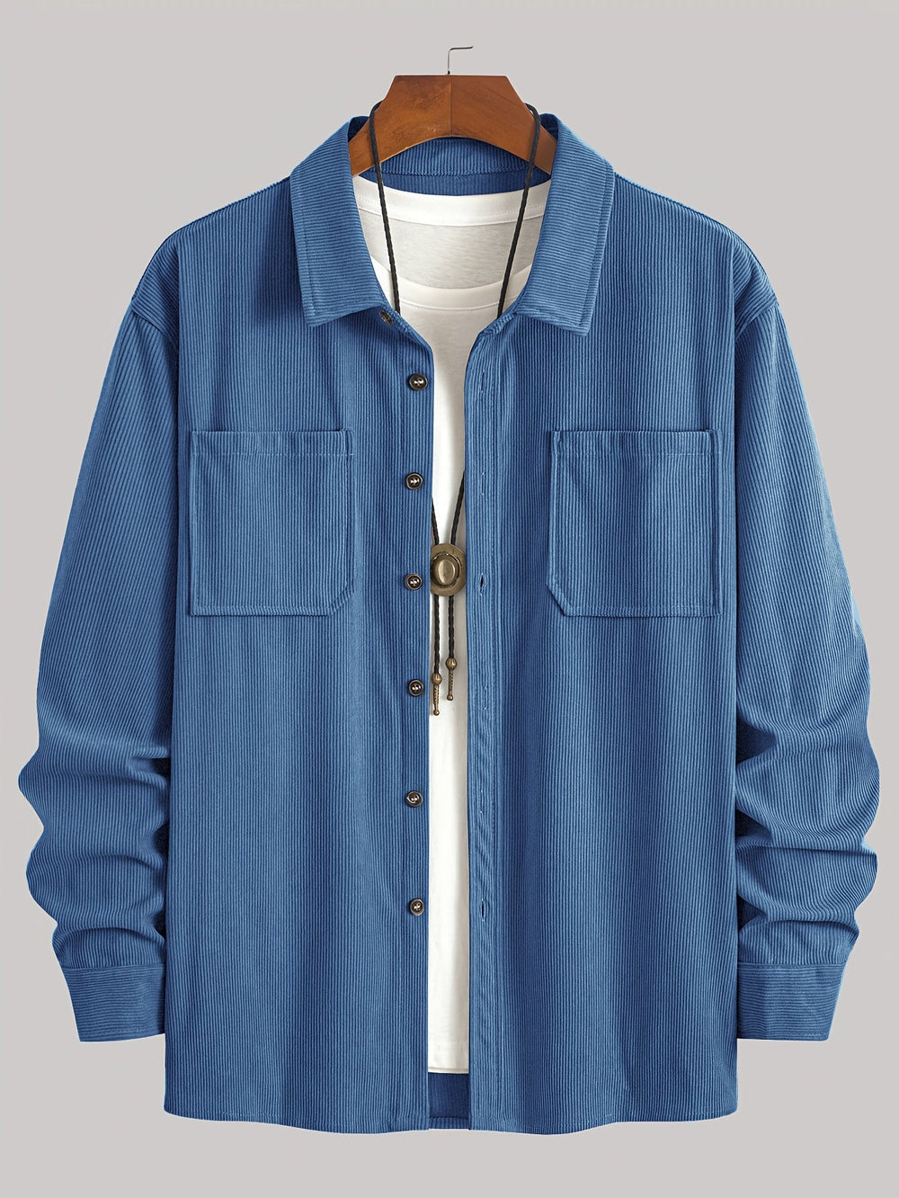 Fabrice | Overshirt Structuré Côtelé