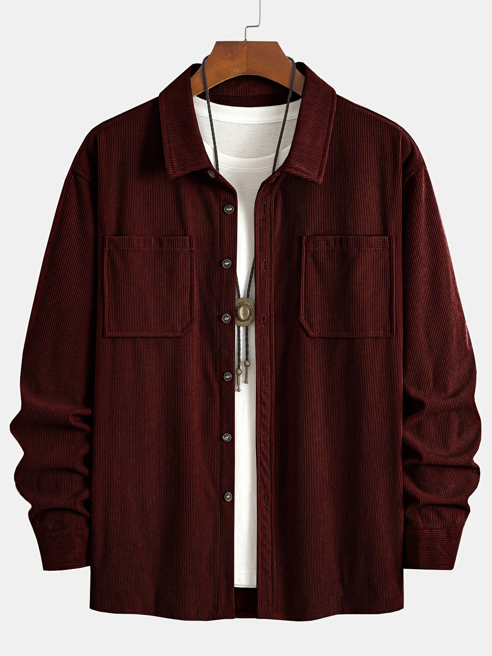 Fabrice | Overshirt Structuré Côtelé