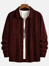 Fabrice | Ribbed Structured Overshirt
