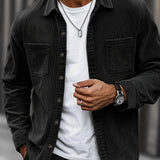 Fabrice | Overshirt Structuré Côtelé