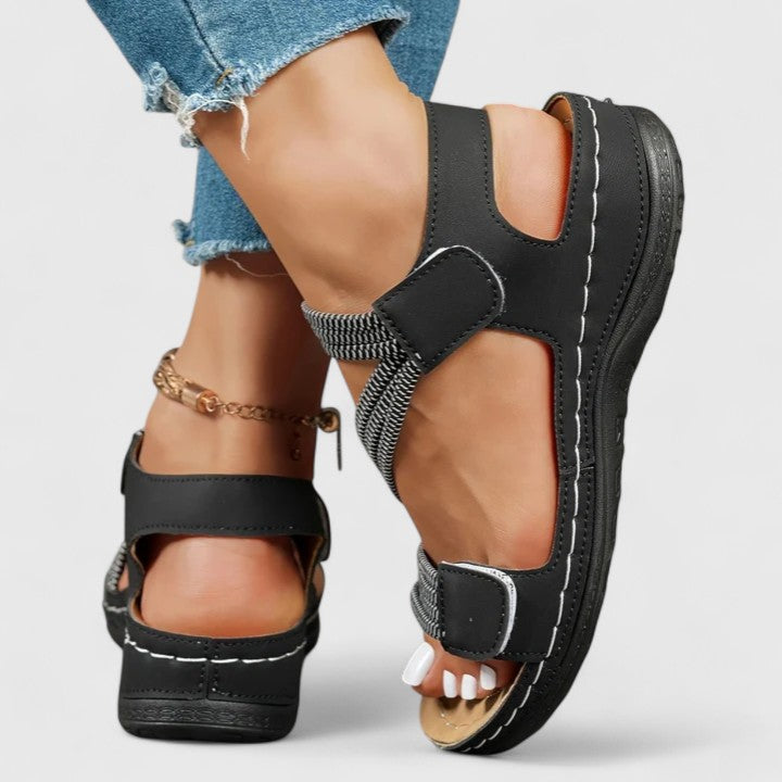 Muriel | Sandales Confort Matelassées