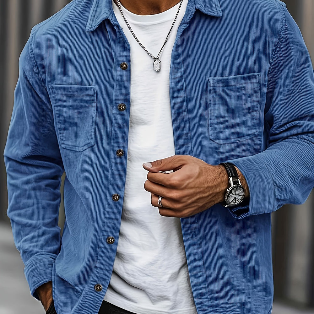 Fabrice | Overshirt Structuré Côtelé