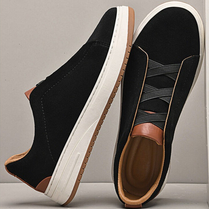 Grégoire | Sneakers Casual en Cuir de Vachette