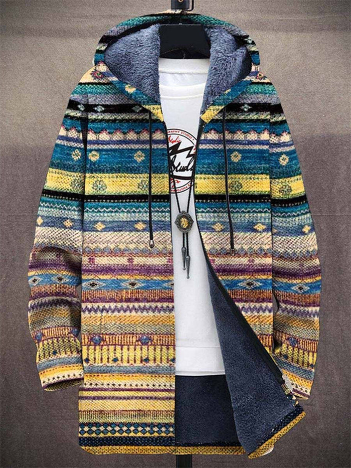 Pétronille | Cardigan Luxueux Inspiration Artistique à Fermeture Éclair