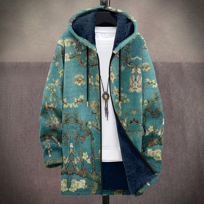 Iseult | Cardigan Luxueux Inspiration Artistique à Fermeture Éclair