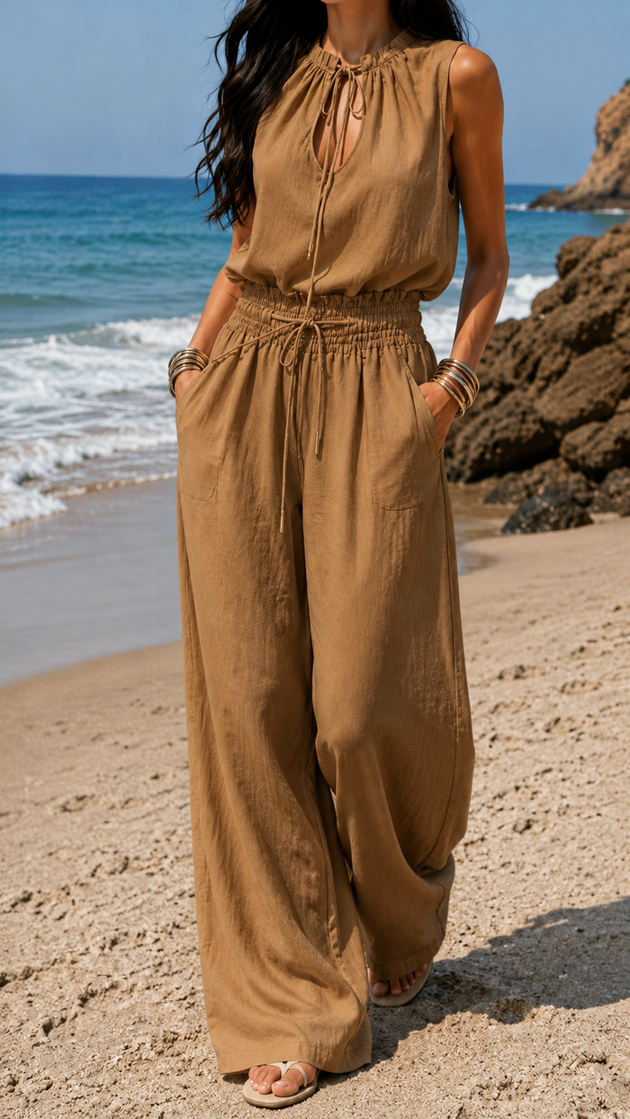 Perpétue | Ensemble Bohème Beige Sable