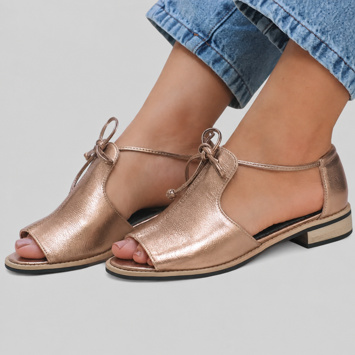 Liliane | Sandales en Cuir à Lanières