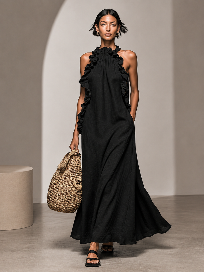 Bertille | Robe Maxi à Poches