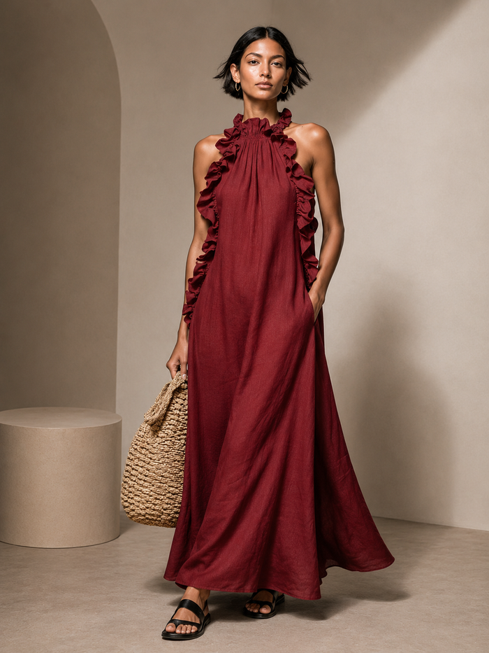 Bertille | Robe Maxi à Poches