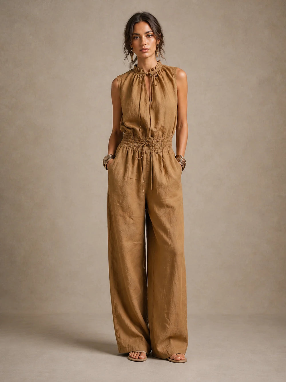 Perpétue | Ensemble Bohème Beige Sable