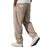 Varel | Men's Corduroy Pants with Elastic Waist