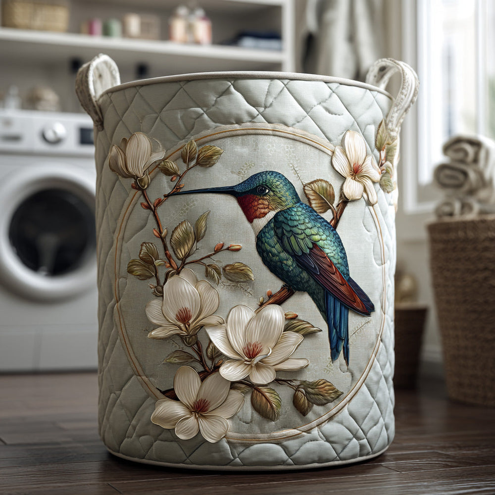 Daisy | Hummingbird Lace Laundry Basket
