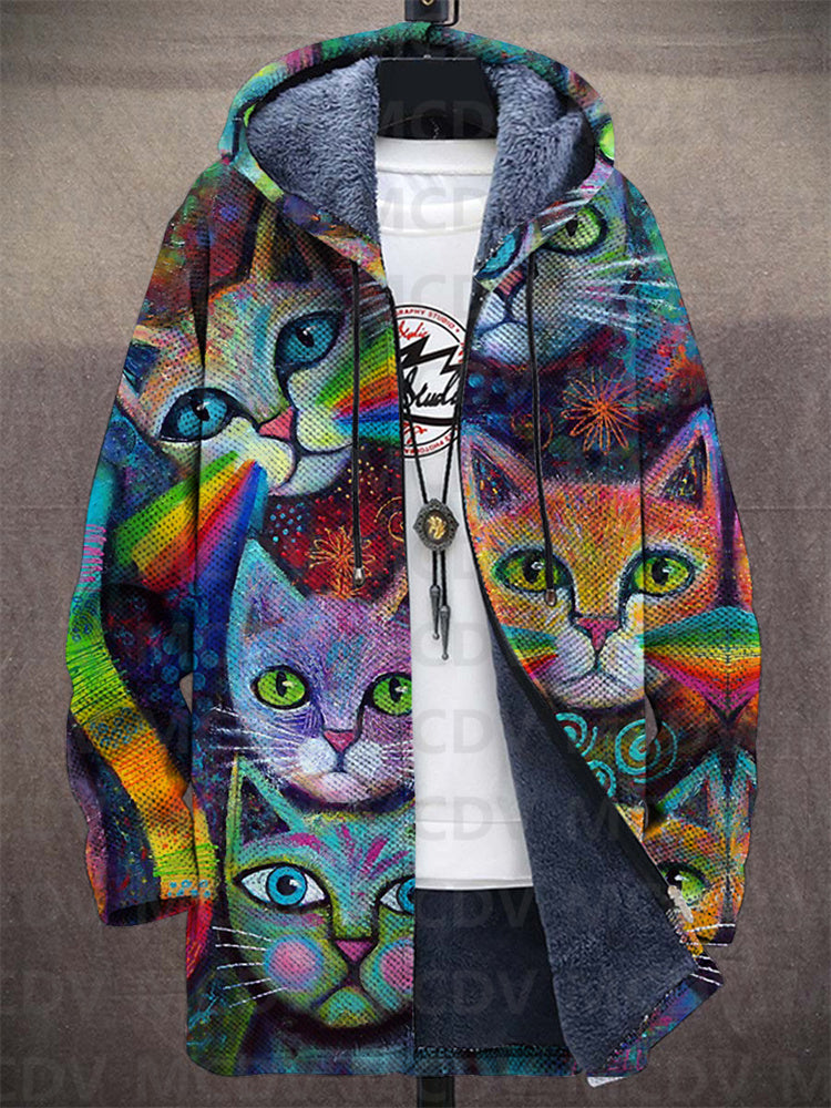 Rosalyn | Artistic Hooded Cardigan