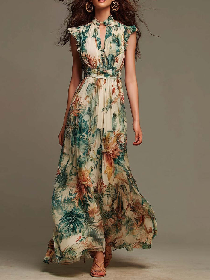 Daria | Jardin Tropical en Fleurs
