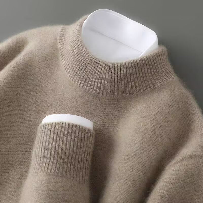 Arlington | Mock Neck Ribbed Sweater