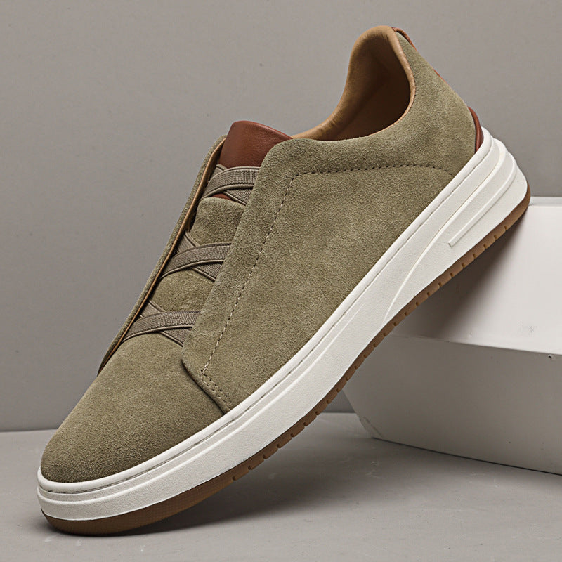Grégoire | Sneakers Casual en Cuir de Vachette