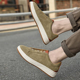 Grégoire | Sneakers Casual en Cuir de Vachette