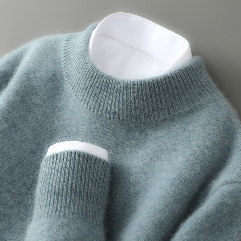Arlington | Mock Neck Ribbed Sweater