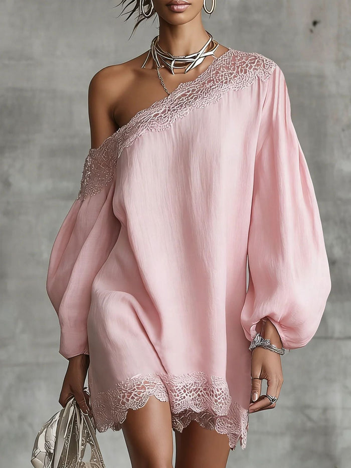 Iris | Robe Décontractée Épaules Dénudées