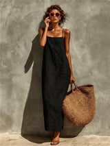 Estelle | Robe Maxi à Fines Bretelles