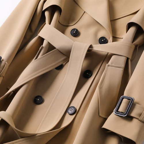 Lena | Elegant Long Trench Coat