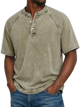 Édouard | Vintage Button-Front Men's Shirt