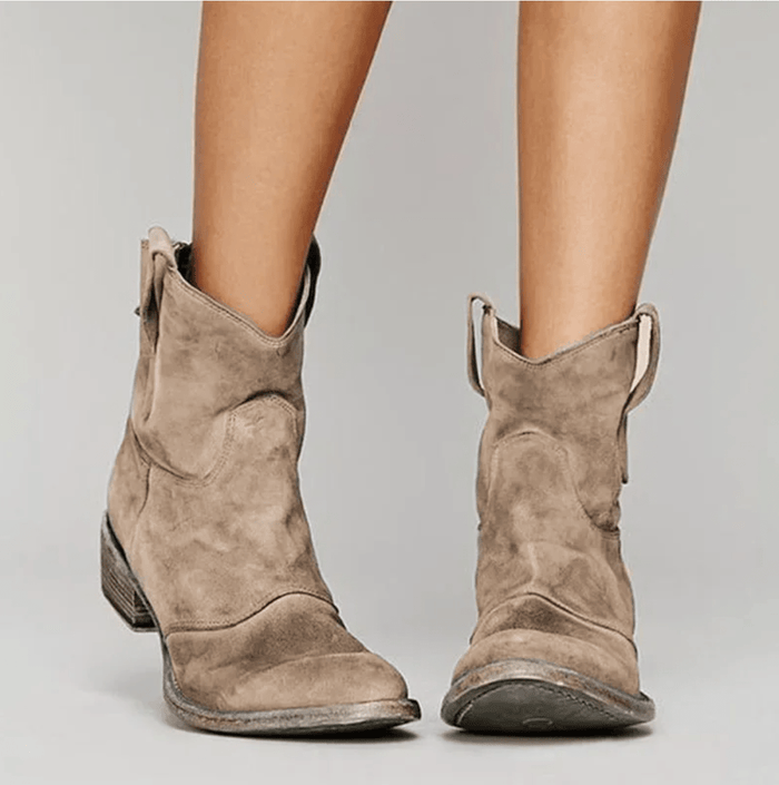 Colombine | Bottines Orthopédiques en Daim