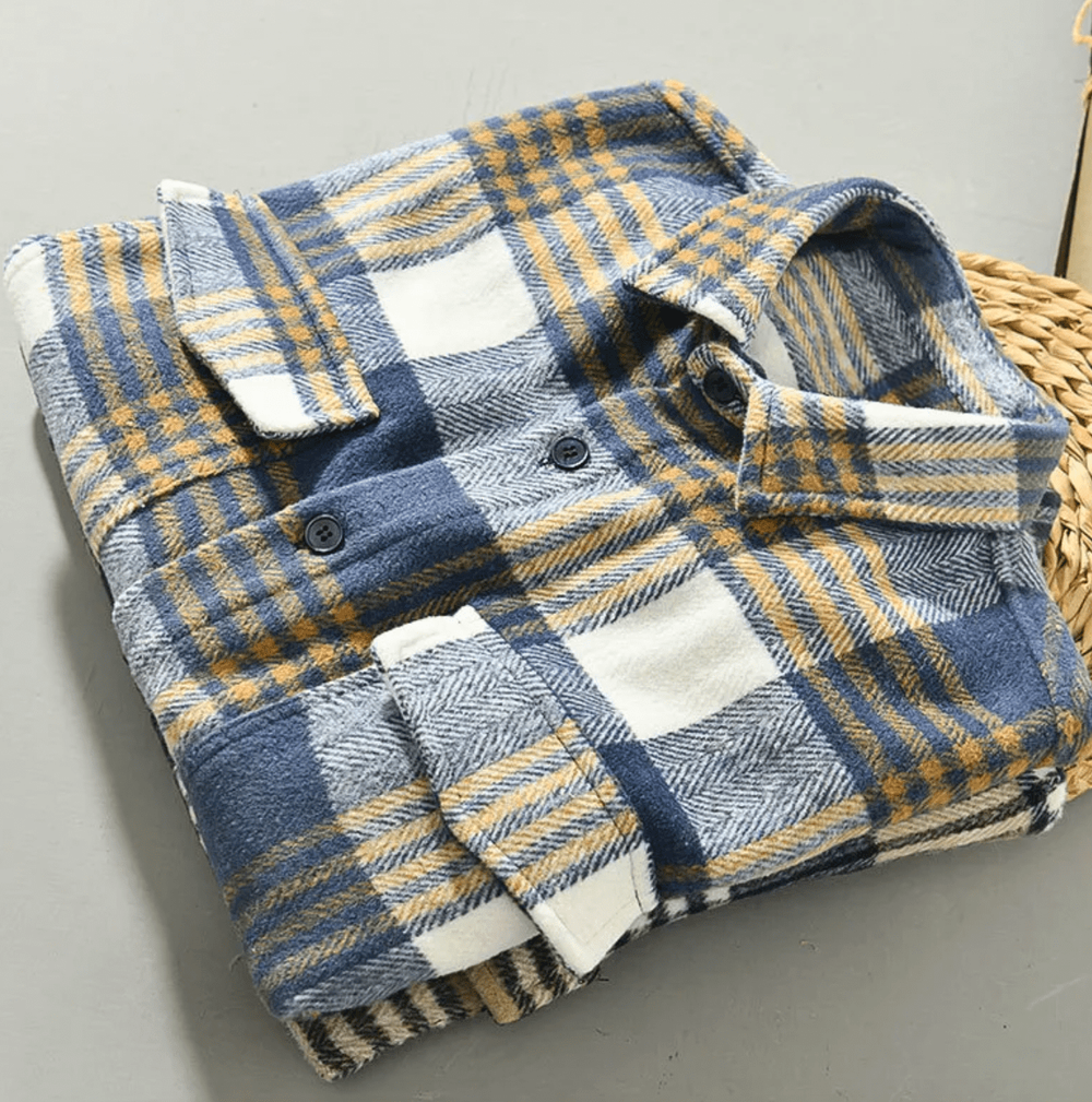 Dorian | Chemise à Carreaux Chaude