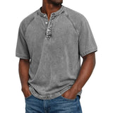 Édouard | Vintage Button-Front Men's Shirt