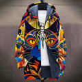 Guinevere | Artful Hooded Cardigan