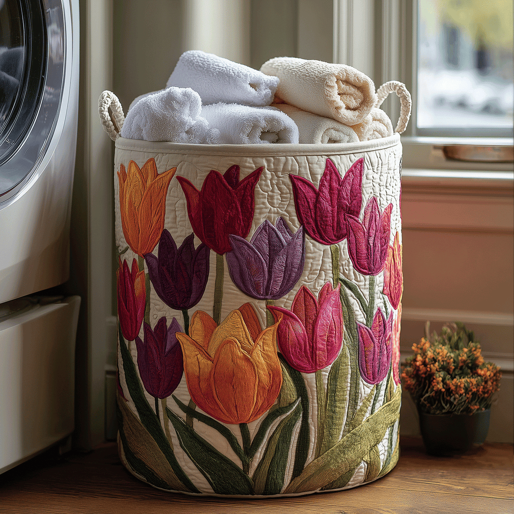 Lily | Tulip Joy Laundry Basket