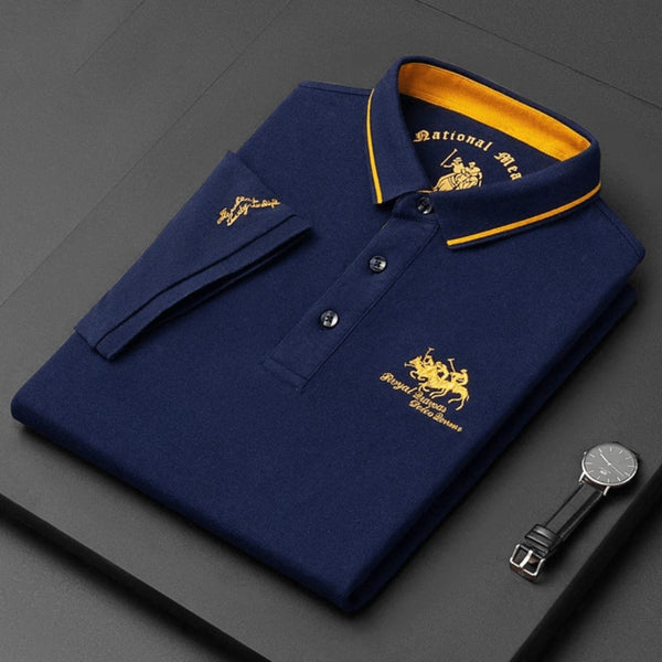 Gaspard | Polo de Luxe à Détails Classiques