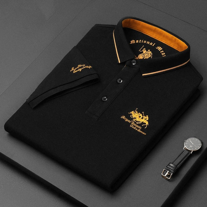 Gaspard | Polo de Luxe à Détails Classiques