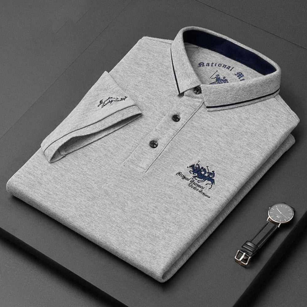 Gaspard | Polo de Luxe à Détails Classiques