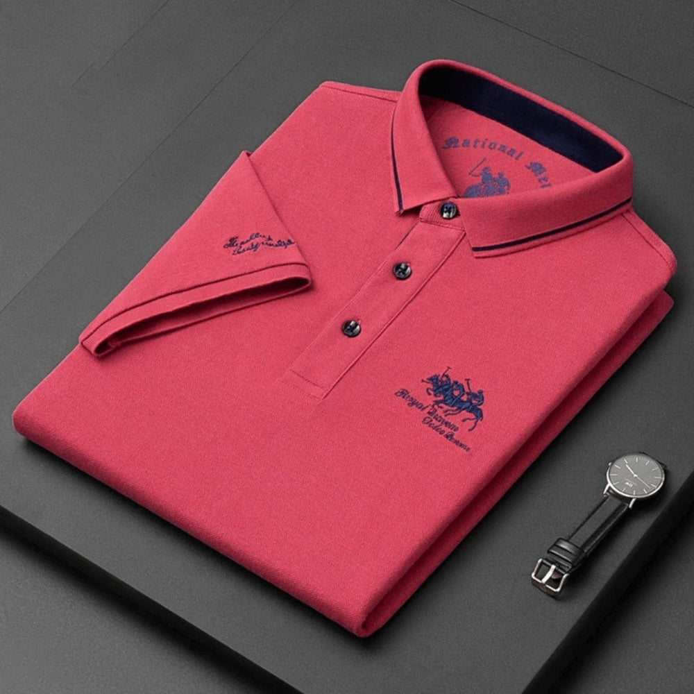 Gaspard | Polo de Luxe à Détails Classiques