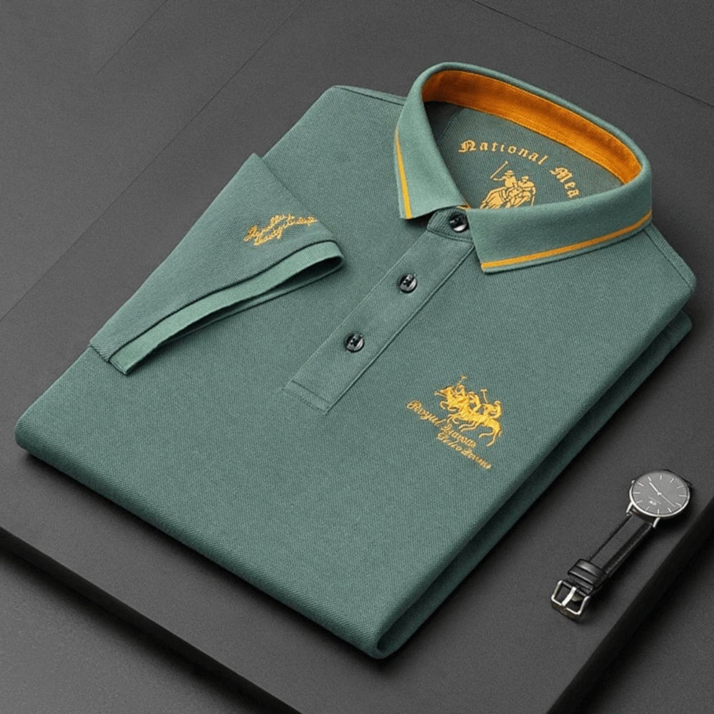 Gaspard | Polo de Luxe à Détails Classiques