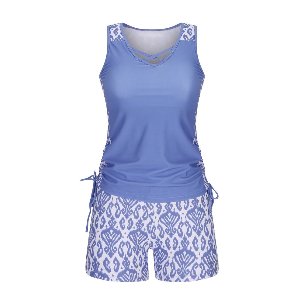 Danielle | Tankini à Motif Géométrique